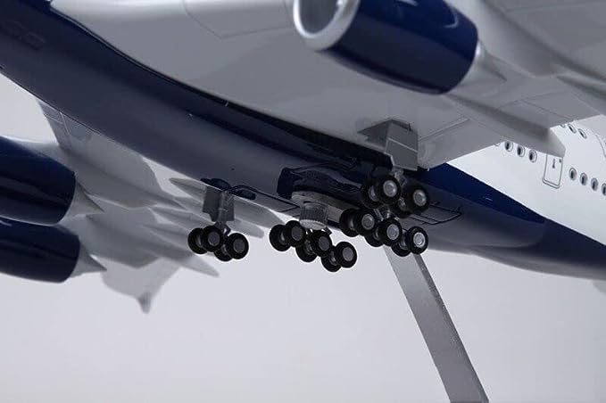 British Airways A380 Airplane Models 45cm Schale 1:160 with landing gear plastic Risen Collectioin Model