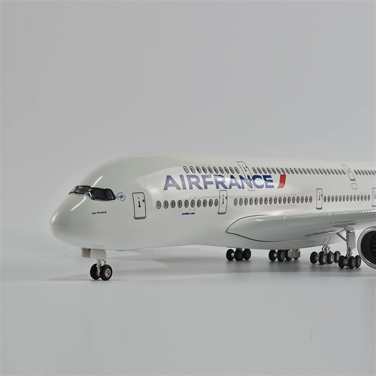 Air France Airbus A380 Airplane models 45.5cm Scale 1:160 With Landing Gear (No Light)