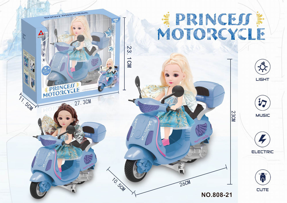 Princess Doll Motorcycle