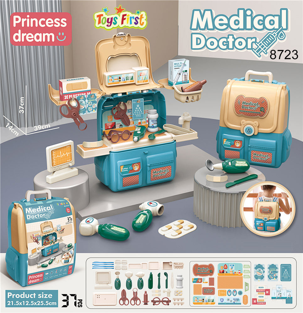 Kids Toy Doctor Medical Bag