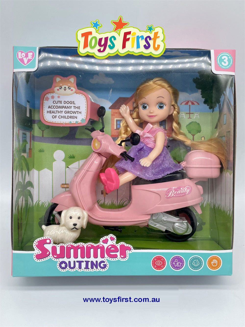 Summer Scooter Doll