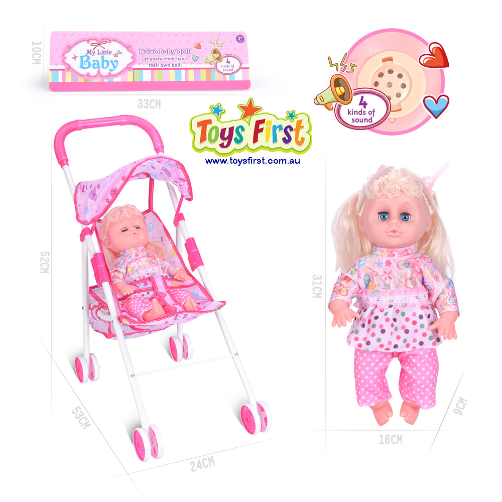 First doll and pram online