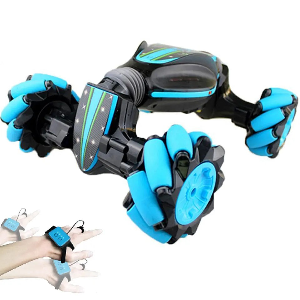 Twister Toy Watch Remote Control Climbing RC Car CV8818-83A 8818-83A Lights Music Gesture Sensing Stunt Remote Control Car