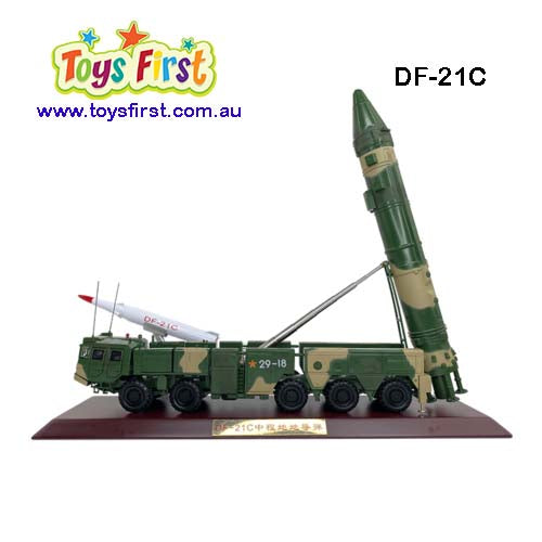 DF-21C missile car 1:30 model alloy finished product, simulation
