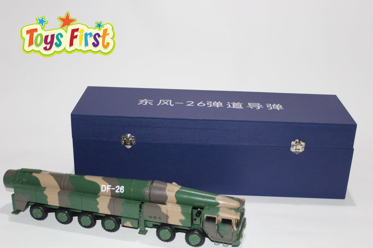 DF-21C missile car 1:30 model alloy finished product, simulation