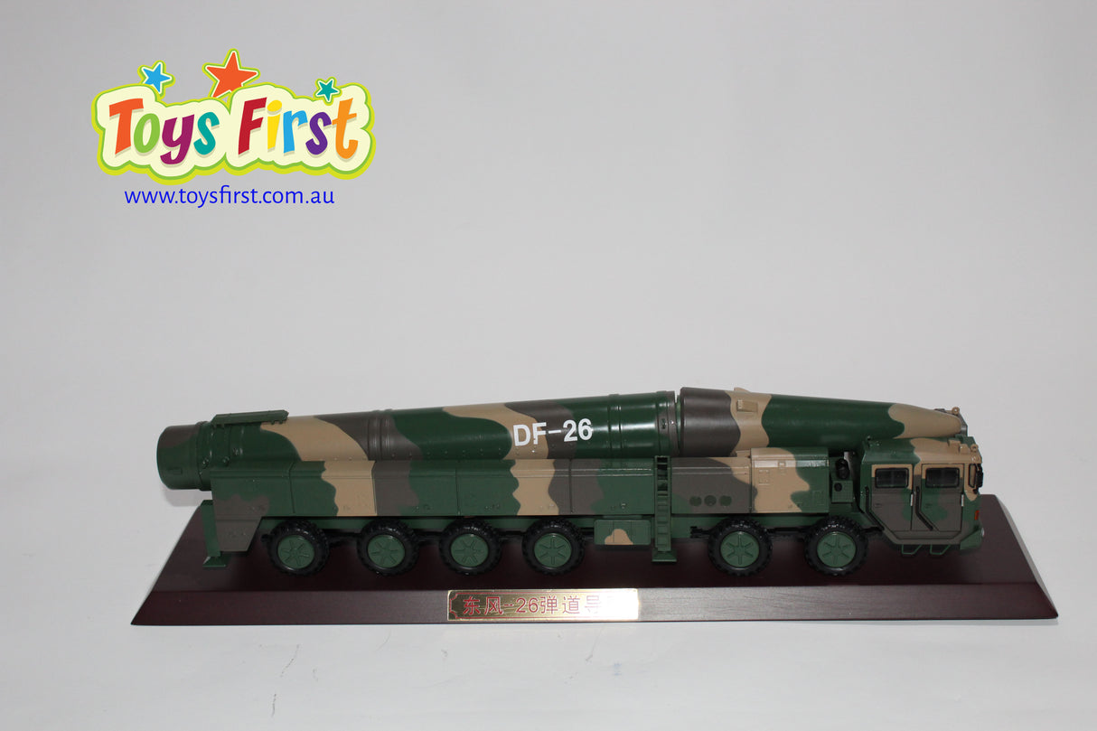DF-21C missile car 1:30 model alloy finished product, simulation