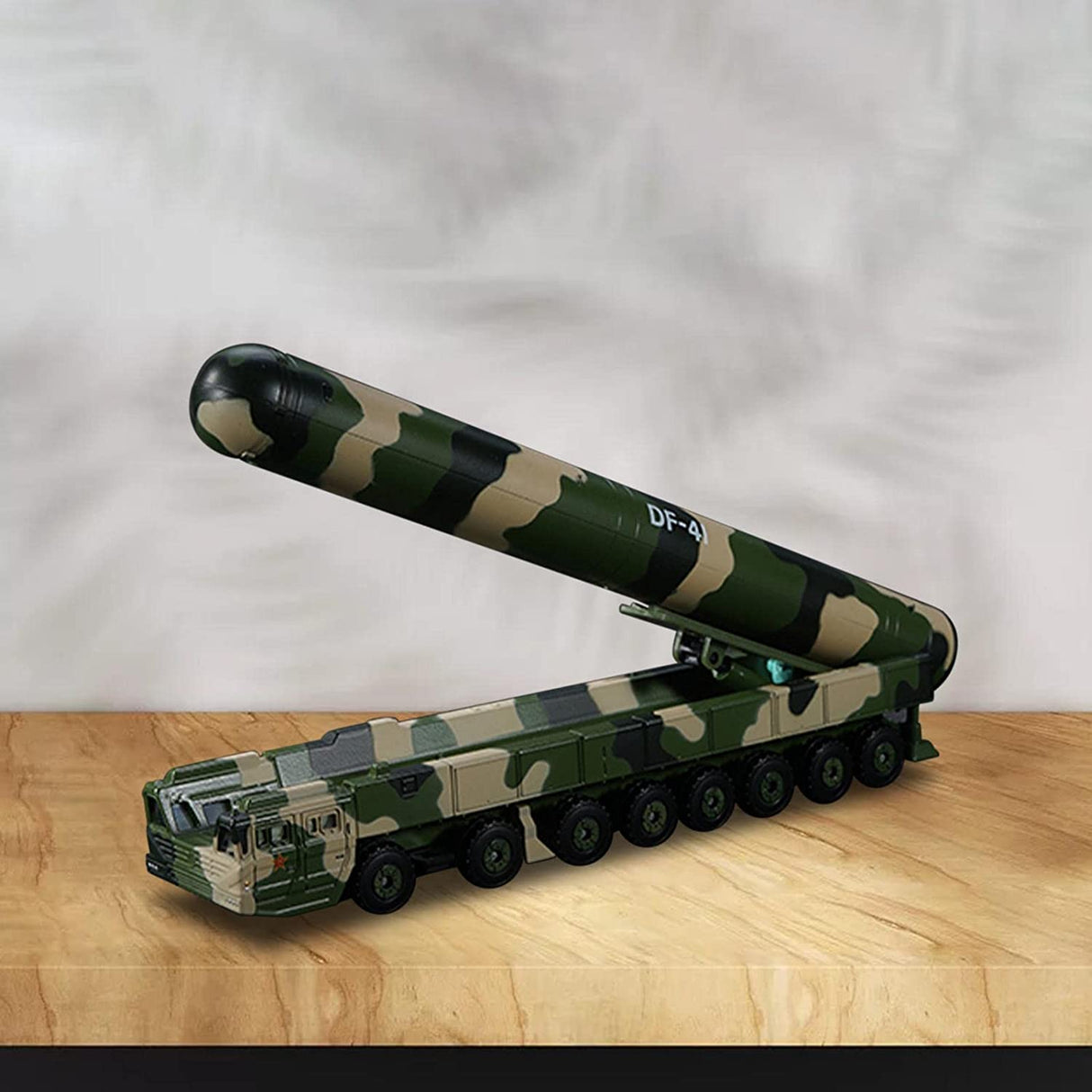 DF-41 missile car 1:72 model alloy finished product, simulation