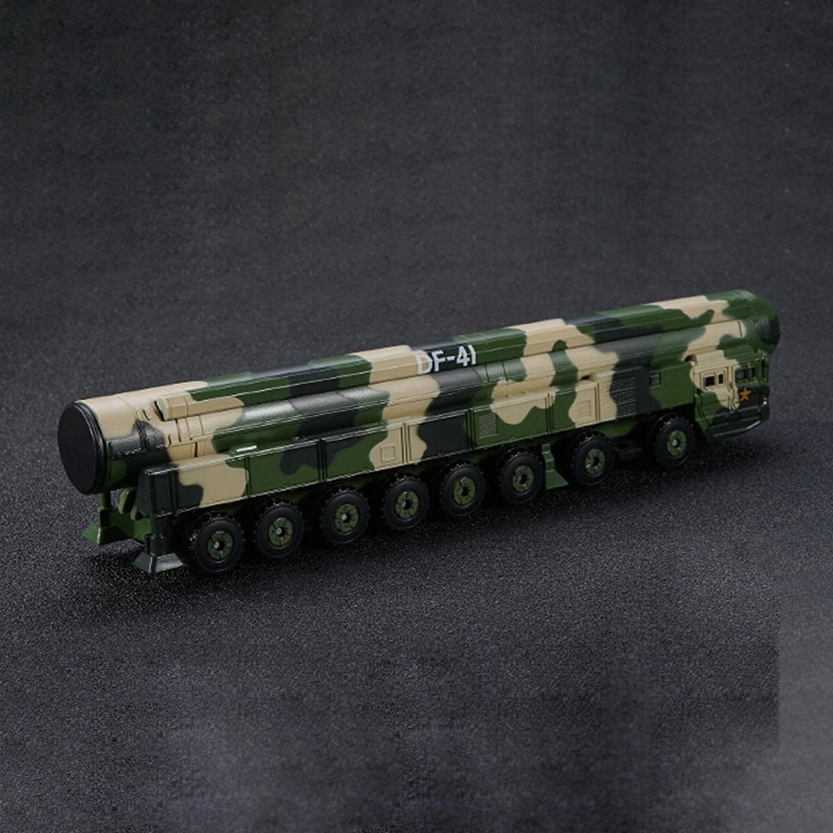 DF-41 missile car 1:72 model alloy finished product, simulation