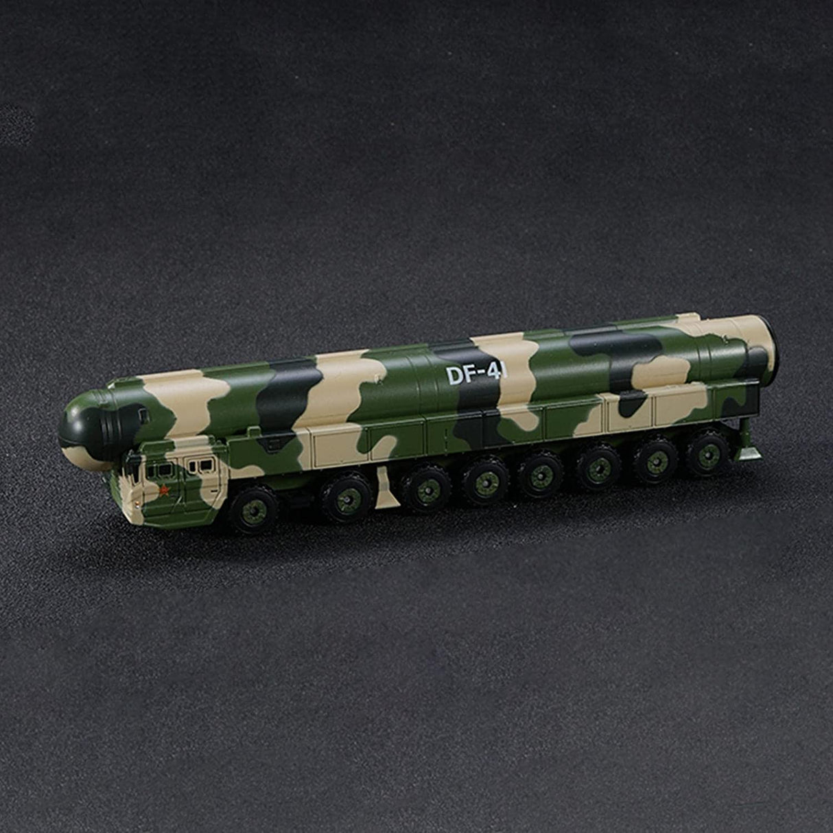 DF-41 missile car 1:72 model alloy finished product, simulation