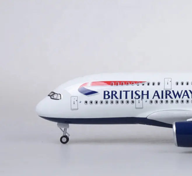 British Airways A380 Airplane Models 45cm Schale 1:160 with landing gear plastic Risen Collectioin Model