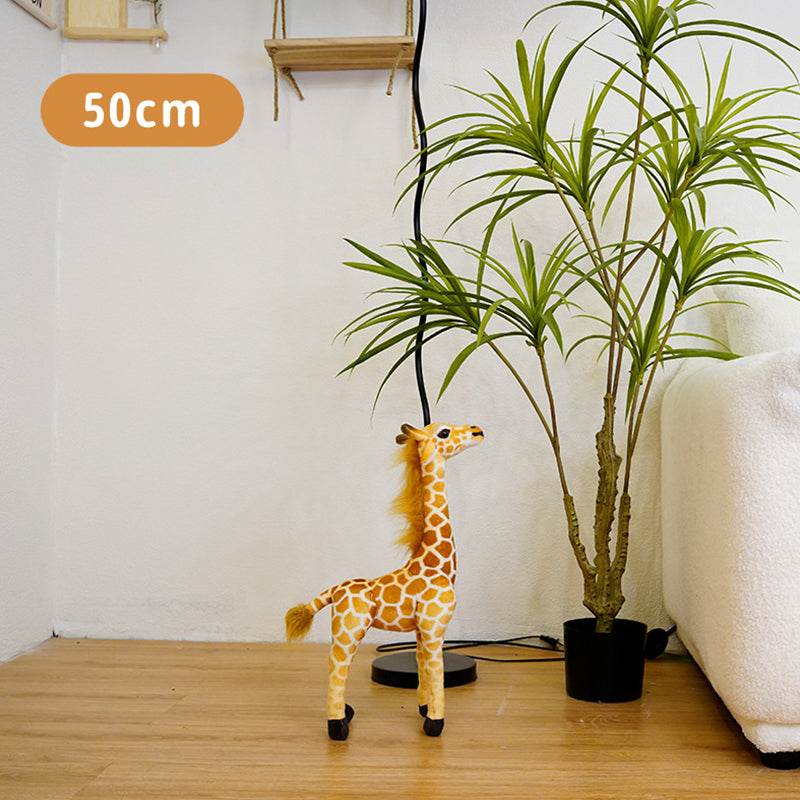Huge Real Life Giraffe Plush Toys Cute Stuffed Animal Soft Simulation Giraffe