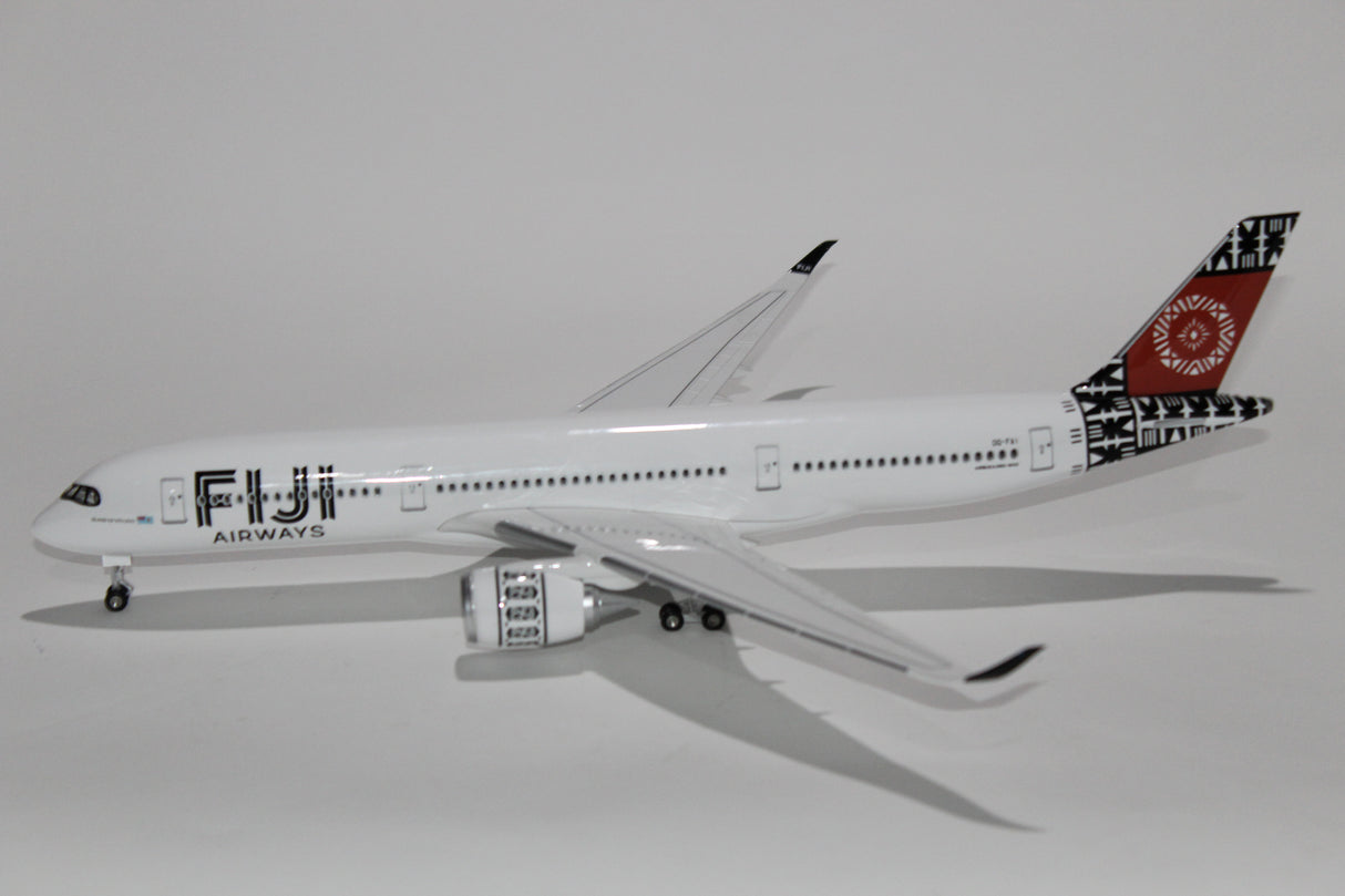 FIJI Airbus A350-900 Airplane Models With Light and landing Gear