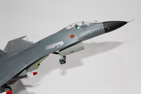 1:48 J-11B Alloy Fighter Aircraft Sound And Light Pull Back Military Metal Model