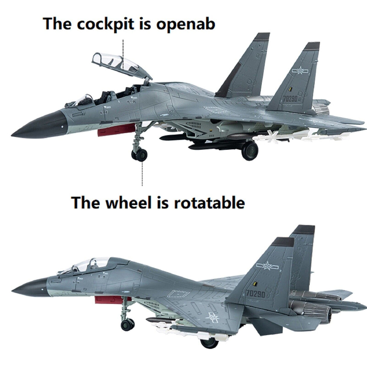 1:48  Air Force J-16 Fighter Alloy Finished Product Model ,Plane Souvenir Static Display