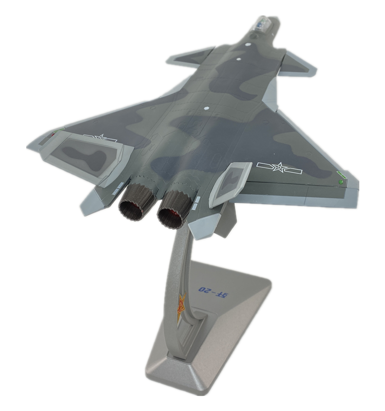 1:48  Air Force J-20 Fighter Alloy Finished Product Model ,Plane Souvenir Static Display