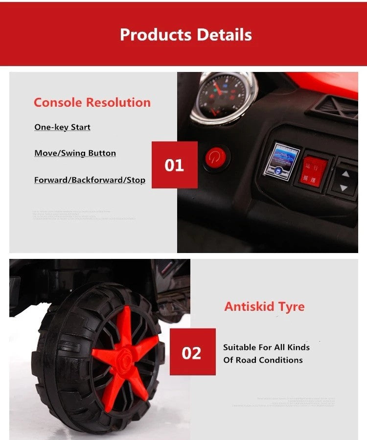 Kids Mini Car Children Ride on Toy Jeep Car Lb-688 Ride On Car