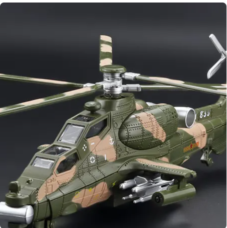 CAIC Z-10 Simulation Alloy Helicopter Aircraft Model