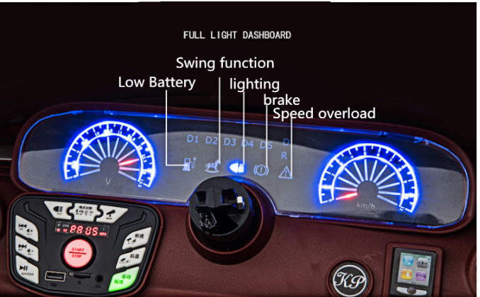 Childrens Luxury Ride on Car