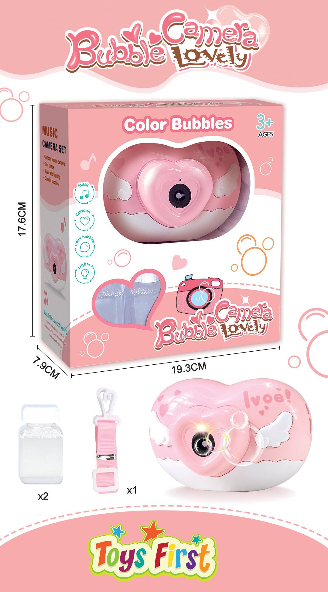 Lovely Bubble Camera Bubble Guns