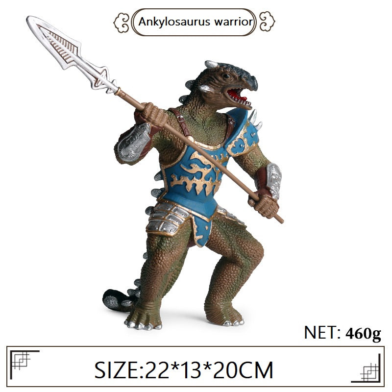 Ankylosaurus Warrior Figurine