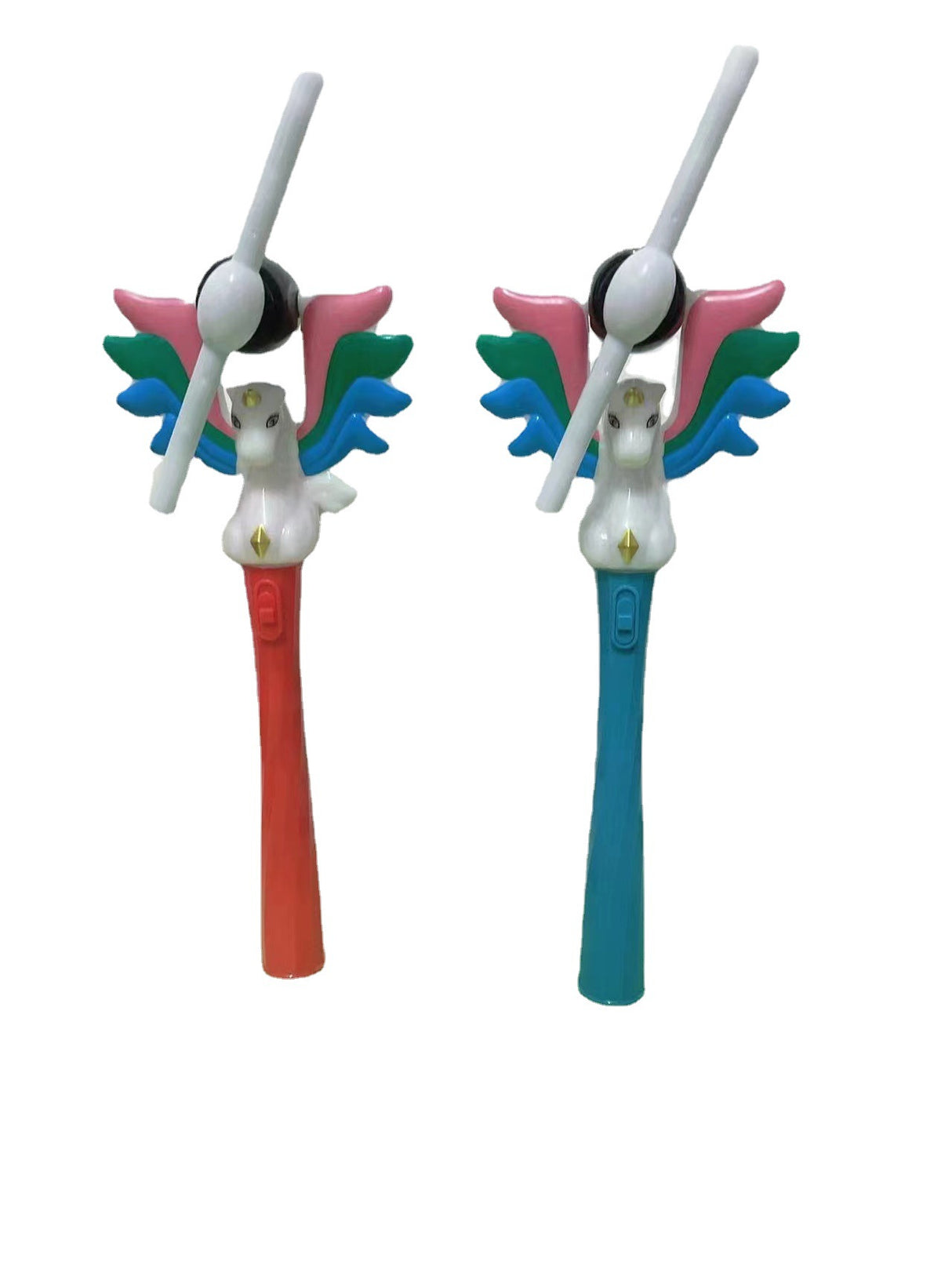 Flashing Light Up LED Spinning Windmill Glows Child Toy Swivel Fan Present Gift