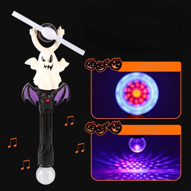 Flashing Light Up LED Spinning Windmill Glows Child Toy Swivel Fan Present Gift