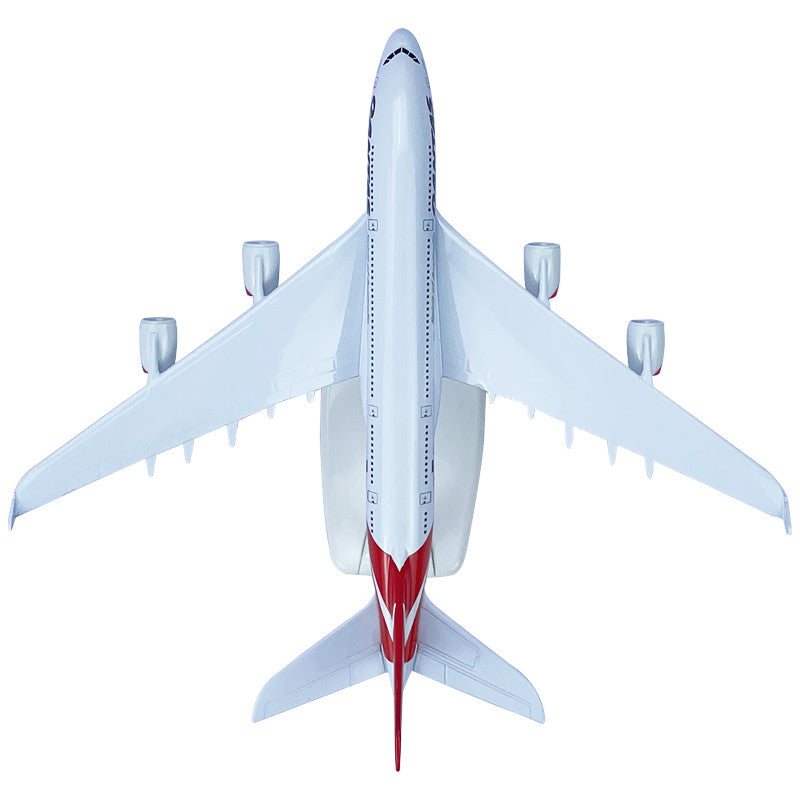 Qantas Airbus A380 diecast metal Airplane models 18cm for Gift And collection models