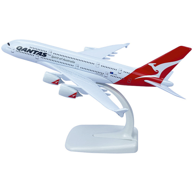 Qantas Airbus A380 diecast metal Airplane models 18cm for Gift And collection models