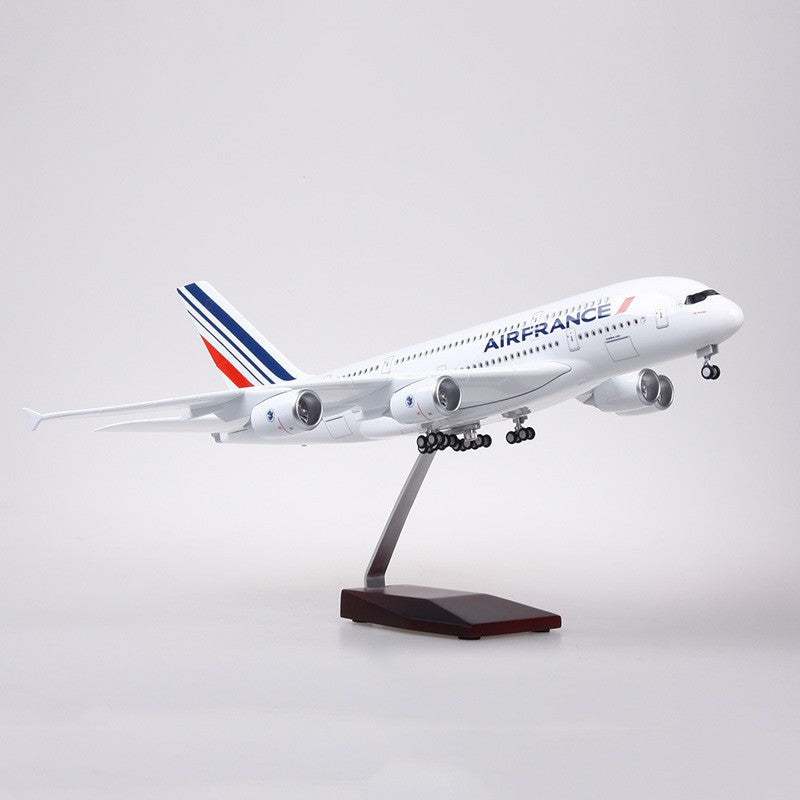 Air France Airbus A380 Airplane models 45.5cm Scale 1:160 With Landing Gear (No Light)