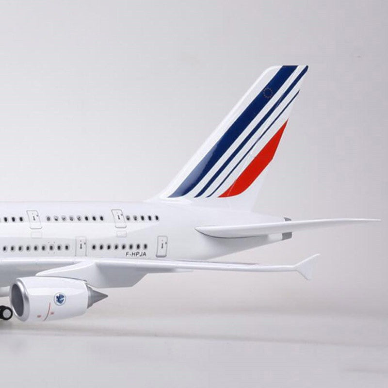 Air France Airbus A380 Airplane models 45.5cm Scale 1:160 With Landing Gear (No Light)
