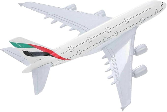 1:160 Emirates Airline A380 Plane ModelAircraft Model 45cm Collection Models