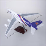NEW - Airbus A380 THAI AIRWAYS 1/150 LARGE 45CM With Light and Landin gear