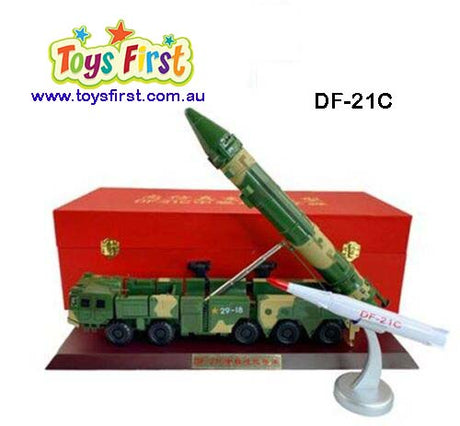 DF-21C missile car 1:30 model alloy finished product, simulation