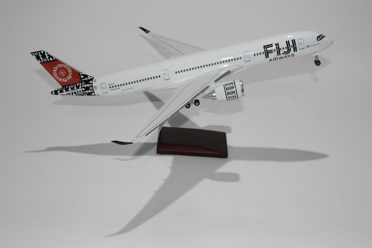 FIJI Airbus A350-900 Airplane Models With Light and landing Gear
