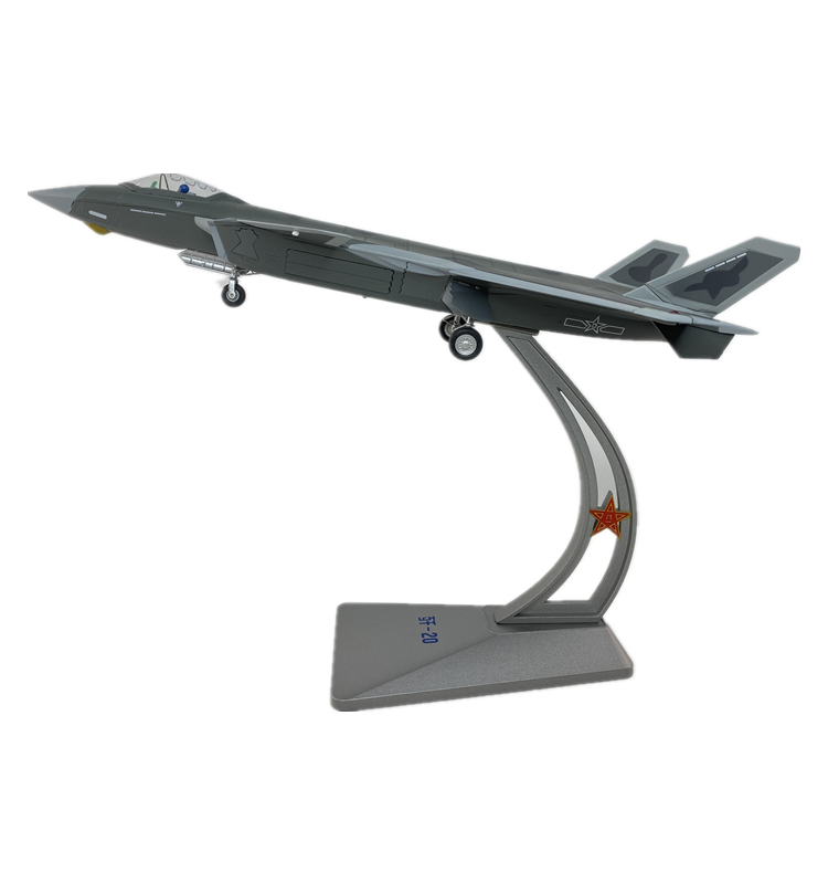 1:60  Air Force J-20 Fighter Alloy Finished Product Model ,Plane Souvenir Static Display