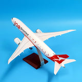 Qantas Boeing 787 Airplan model With light and landing Gear Collection and Gift