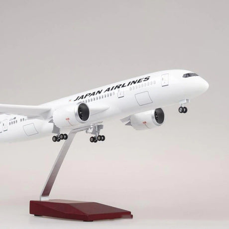 Japan Airlines Boeing 787 Scale 1:130 Airplanes models with light And landing Gear Collection Model